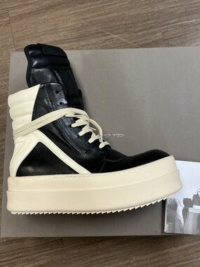 Rick Owens Mega Bumper Geobasket sneakers size 38